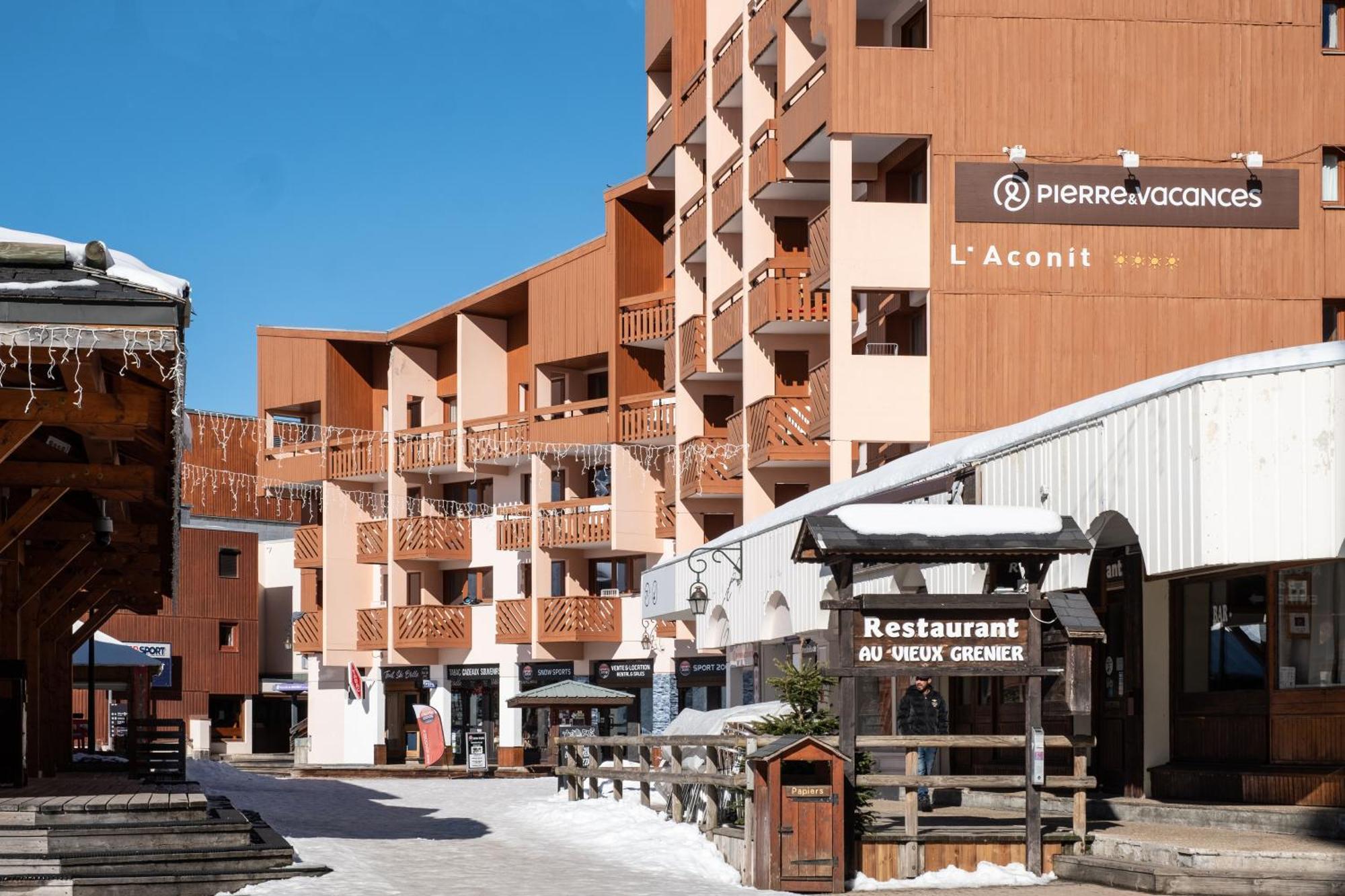 Residence Pierre & Vacances Aconit Сен-Мартен-де-Бельвіль Екстер'єр фото